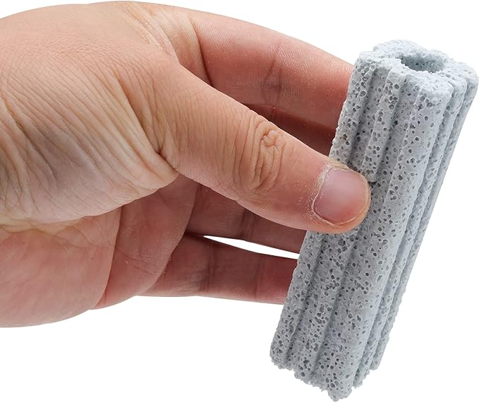 Ceramic Bio Filter Media for Aquarium Sump Canister Pond Fish Tank, Vast Surface Area (3.8" Length / 72pcs) RealPlus