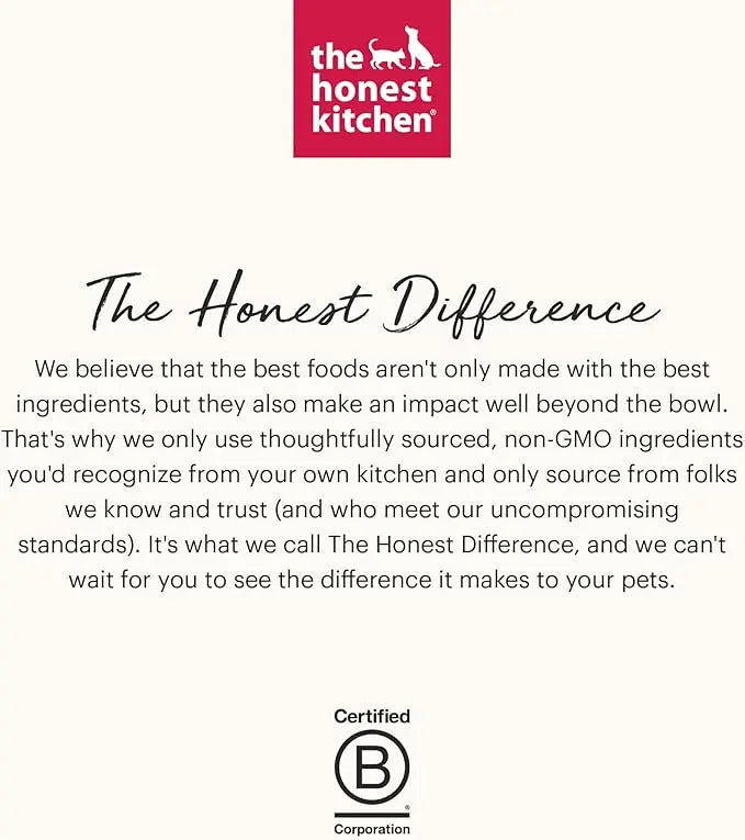 The Honest Kitchen Dehydrated Whole Grain Turkey Dog Food, 2 lb Box - PAWPICO