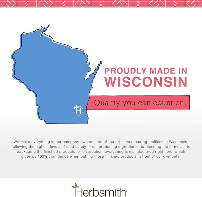 Herbsmith Bladder Care for Cats and Dogs – Maintains Urinary Health for Dogs and Cats – Dog and Cat Kidney Support – 150g Powder Herbsmith