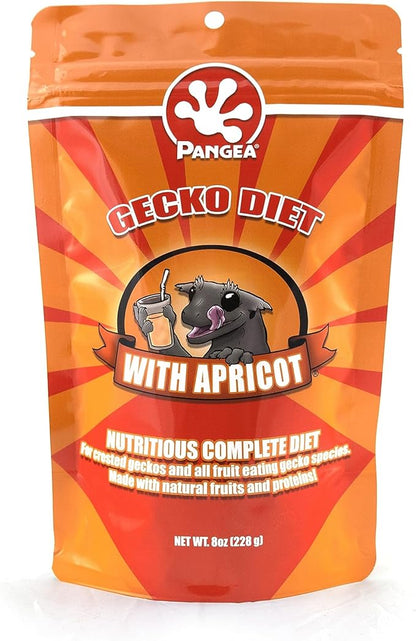 Pangea Fruit Mix Apricot Complete Crested Gecko Food 1/2 lb PangeaReptile