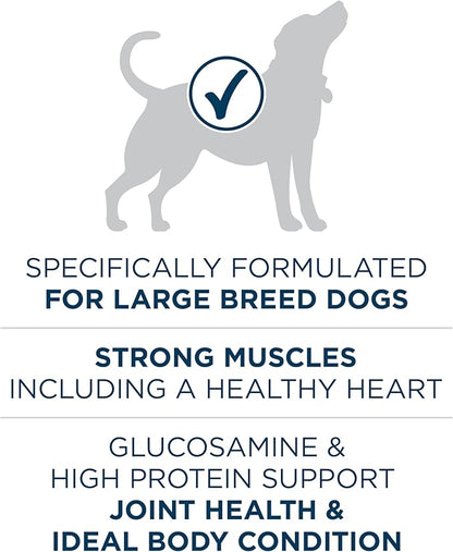 Purina ONE Plus Large Breed Adult Dog Food Dry Formula - 31.1 lb. Bag - PAWPICO