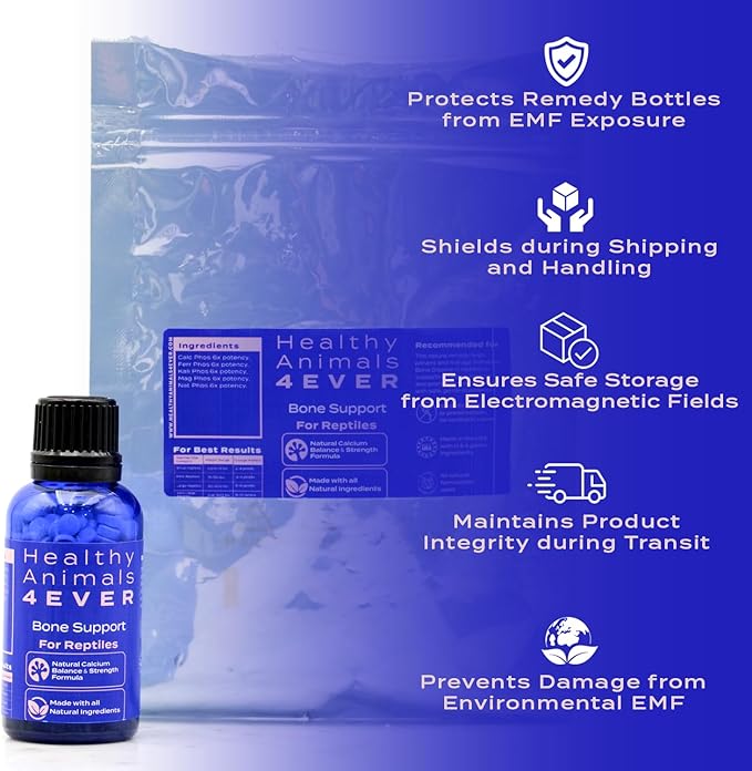 HealthyAnimals4Ever Bone Support for Reptiles - Natural Calcium Balance & Bone Strength Formula - Supports Bone Health, Mobility & Vitality - 300 Count HealthyAnimals4ever