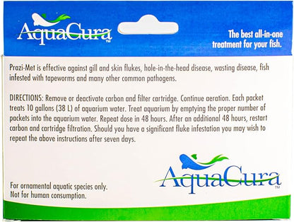 Prazi-Met Fish Treatment 10g AquaCura