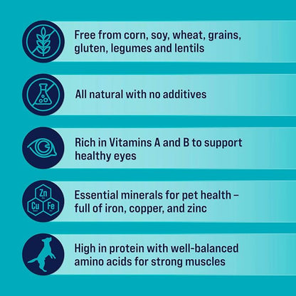 Stewart Freeze Dried Dog Treats, Chicken Liver, 16 oz, Grain Free & Gluten Free, Resealable Pouch, Single Ingredient, Training Treat in Beef Liver, Salmon, Chicken Liver & Chicken Breast 4, 14, 21oz - PAWPICO