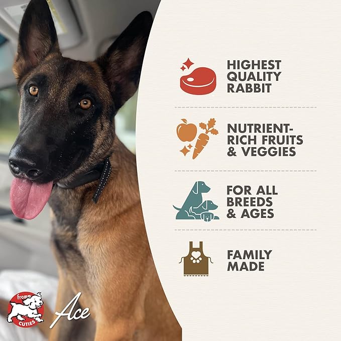 Fromm Four-Star Nutritionals Hasen Duckenpfeffer Dog Food - Premium Dry Dog Food - Rabbit Recipe - 12 lb - PAWPICO