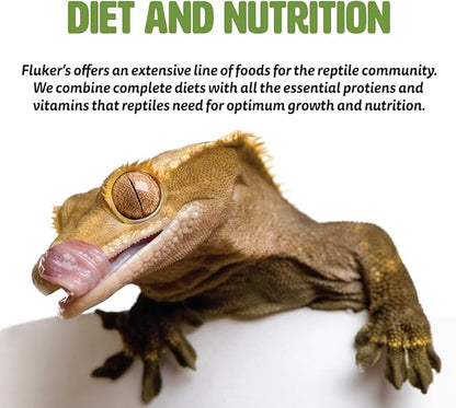 Fluker's Tortoise Diet, Large Pellet Food - Land Turtle Formula, 10oz Flukers