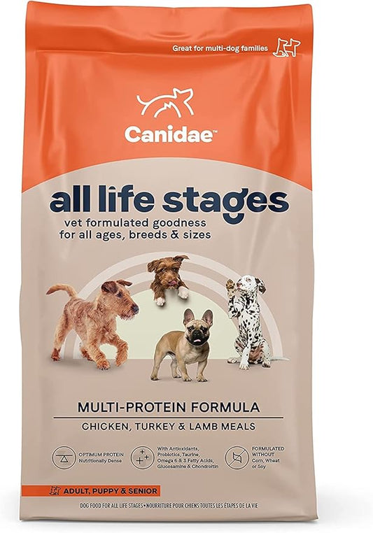 CANIDAE® All Life Stages Multi-Protein Formula Dog Dry 15 lbs. - PAWPICO