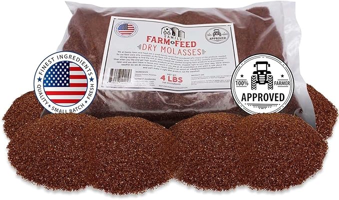 | Dried Molasses Food | Soil and Pet | Young and Adult | Granular | 4 Pounds FAMILY+FARM+AND+FEED