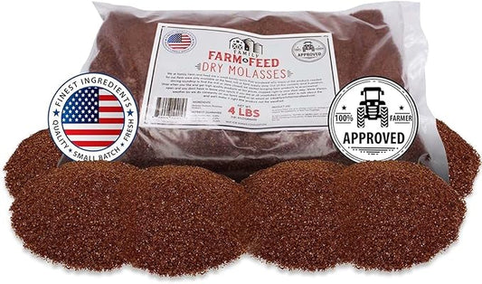 | Dried Molasses Food | Soil and Pet | Young and Adult | Granular | 4 Pounds FAMILY+FARM+AND+FEED