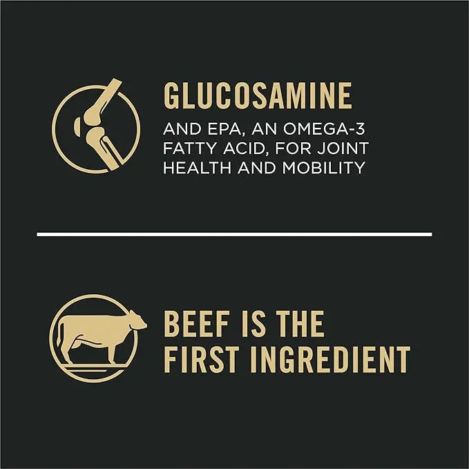 Purina Pro Plan Large Breed Dry High Protein Dog Food With Probiotics for Dogs, Beef and Rice Formula - 47 lb. Bag - PAWPICO