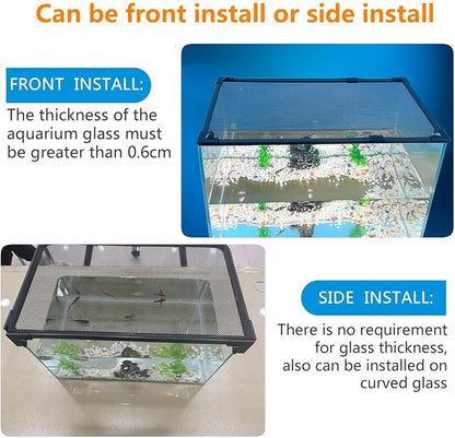 DIY Magnetic Fish Tank lid Cover Protective net (72''X26''(183X66cm) Keep Fish from Jumping Out Prevent Fish, Reptiles, Turtles JOOFAN