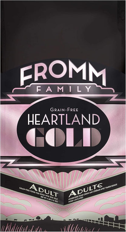 Fromm Heartland Gold Adult Premium Dry Dog Food - Beef Recipe - 4 lb - PAWPICO