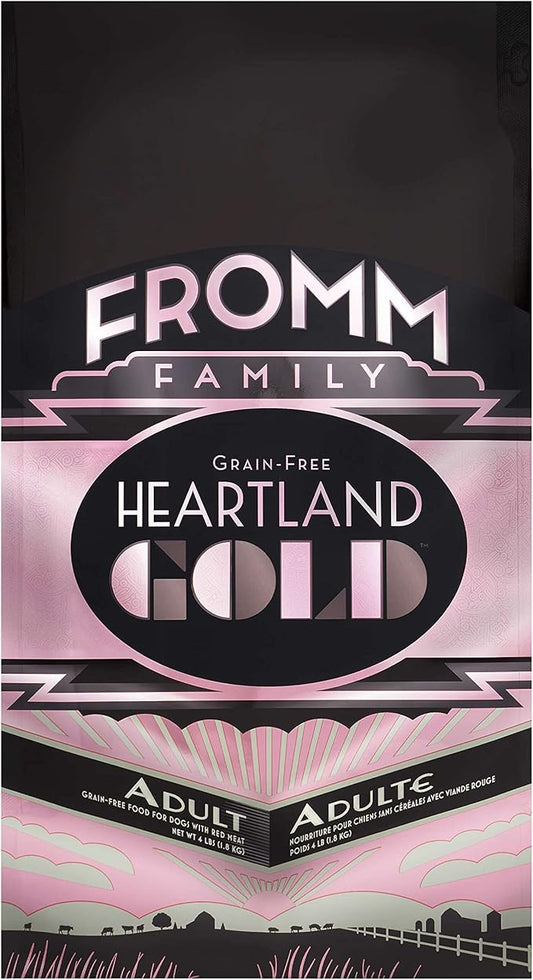 Fromm Heartland Gold Adult Premium Dry Dog Food - Beef Recipe - 4 lb - PAWPICO