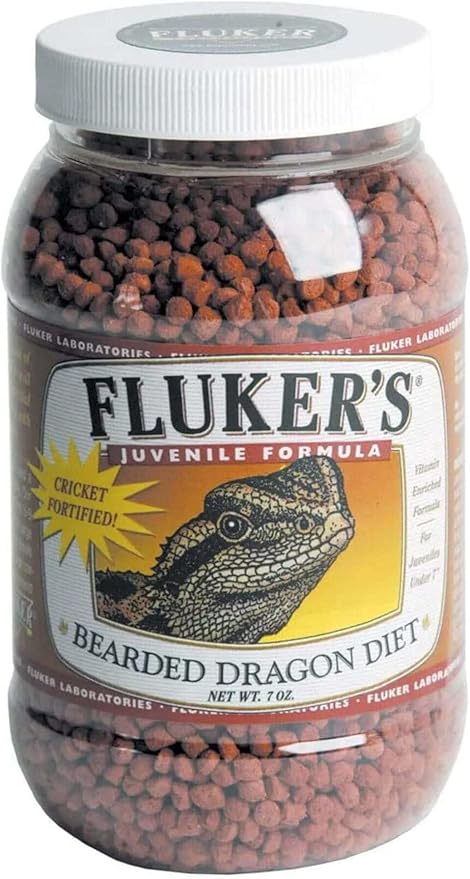 Fluker's Juvenile Bearded Dragon Diet Food, 5 oz Flukers