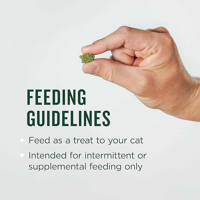 Minties Dental Treats for Cats, Salmon Flavored Treats for Cats, Freshens Breath and Controls Tartar, 10oz Minties