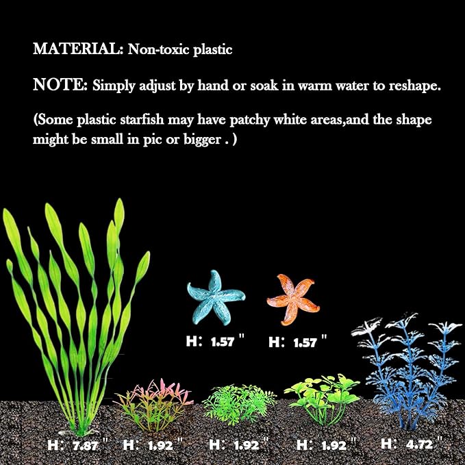 Fish Tank Decorations,House Ornament Kit,Aquarium Decor PAWPICO