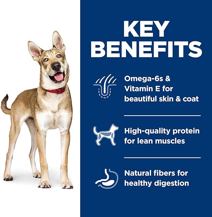 Hill's Science Diet Adult 1-6, Adult 1-6 Premium Nutrition, Dry Dog Food, Lamb & Brown Rice, 33 lb Bag - PAWPICO