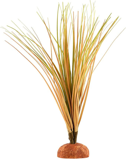 Fake Desert Dry Grass, Reptile Plants for Terrarium, Bearded Dragon Tank Accessories Habitat Decor fit Crested Gecko Leopard Lizard Chameleon Ball Python Snake WOLEDOE