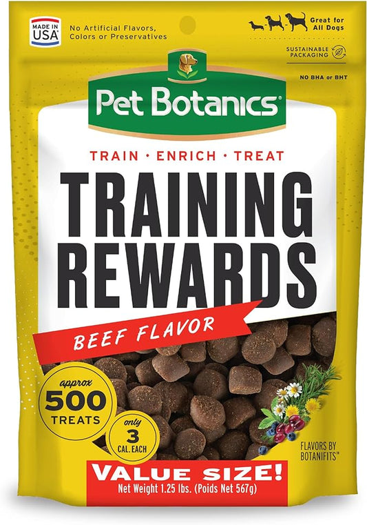 Pet Botanics Training Rewards Treats, Beef, 20 Ounces - PAWPICO