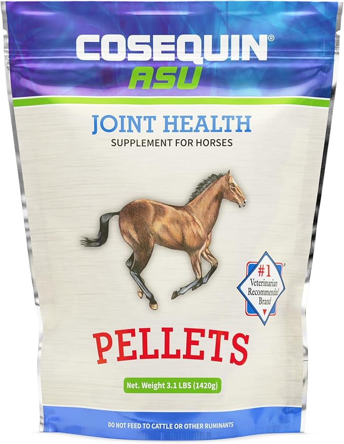 Nutramax Cosequin ASU Pellets Joint Health Supplement for Horses - Pellets with Glucosamine and Chondroitin, 1420 Grams NutramaxLaboratories