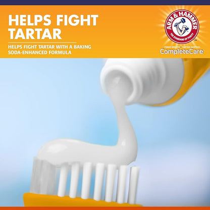 Arm & Hammer Complete Care Enzymatic Dog Toothpaste, 6.2 oz - Dog Toothpaste for Puppies and Adult Dogs, Toothpaste for Dogs - Pet Toothpaste, Dog Dental Care and Clean Dog Teeth - 48 Pack ARMHAMMER