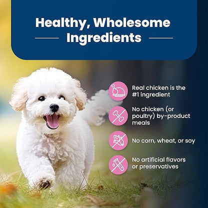 Blue Buffalo Life Protection Formula Adult Small Breed Dry Dog Food, Supports High Energy Needs, Made with Natural Ingredients, Chicken & Brown Rice Recipe, 5-lb. Bag - PAWPICO