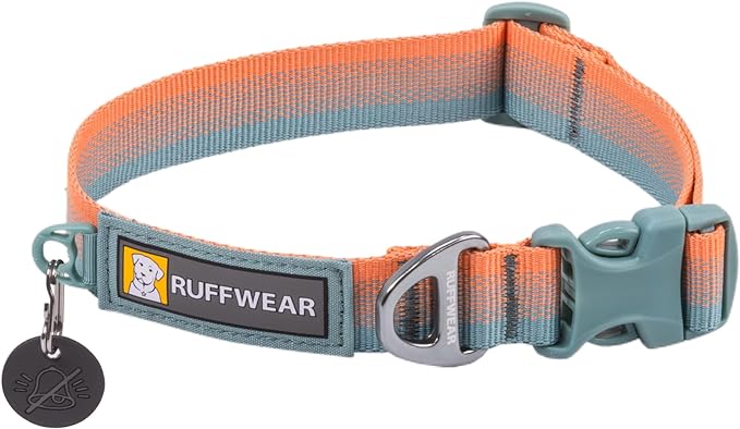 Ruffwear, Front Range Dog Collar, Durable and Comfortable Collar for Everyday Use, Spring Fade, 11"-14" RuffwearInc