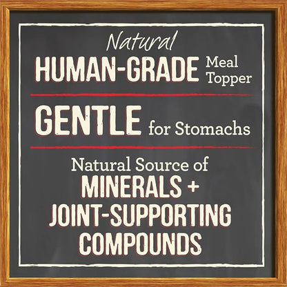 Merrick Grain Free Bone Broth, Premium Human Grade And Gluten Free Dog And Cat Food Topper Pouches, Chicken - 16 oz. Pouch. (Pack of 2) - PAWPICO