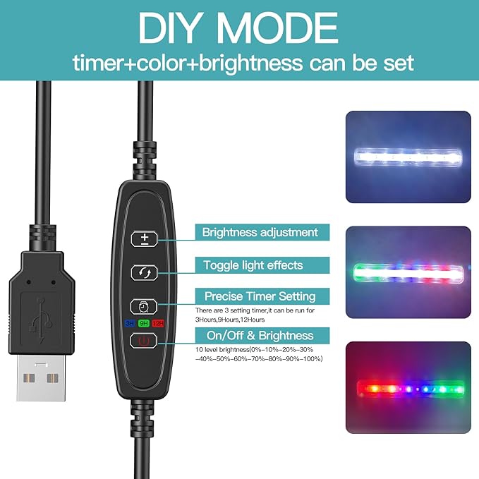 Betta Fish Tank, 2 Gallon Glass Aquarium Starter Kit, Small Fish Tank with Filter and Light.(Black) Pronetcus