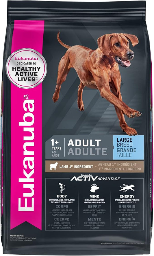 Eukanuba Adult Large Breed Lamb 1st Ingredient Dry Dog Food, 15 lb - PAWPICO