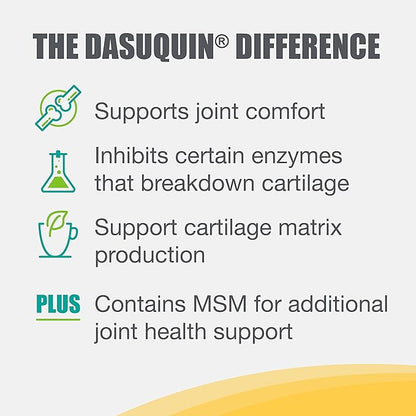 Nutramax Laboratories Dasuquin with MSM Joint Health Supplement for Small to Medium Dogs - With Glucosamine, MSM, Chondroitin, ASU, Boswellia Serrata Extract, and Green Tea Extract, 84 Soft Chews NutramaxLaboratories