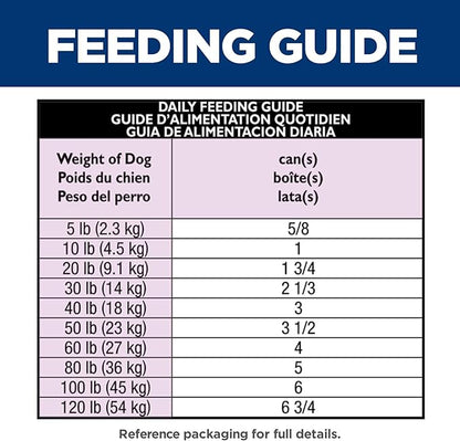 Hill's Science Diet Adult 1-6, Adult 1-6 Premium Nutrition, Wet Dog Food, Beef & Vegetables Stew, 12.8 oz Can, Case of 12 - PAWPICO