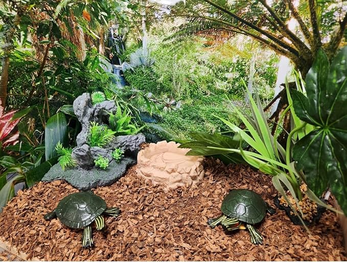 Small Animal Bedding & Litter - 20 Liter - with Activated Charcoal Odor Control - Coco Chip Substrate for Rabbit, Hamster - Reptile Terrarium for Snakes, Dragon Lizards & Turtle, Tortoise CoirWonder