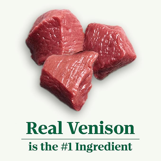 NUTRO NATURAL CHOICE Adult Dry Dog Food, Venison Meal & Brown Rice Recipe Dog Kibble, 30 lb. Bag - PAWPICO