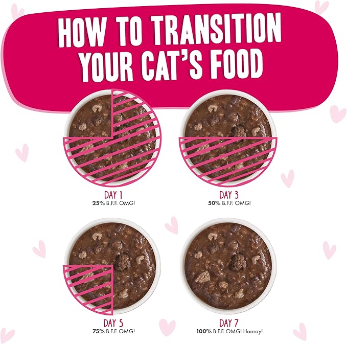 Weruva B.F.F. OMG - Best Feline Friend Oh My Gravy!, Tuna & Duck Dilly Dally with Tuna & Duck, 5.5oz Can (Pack of 8) - PAWPICO