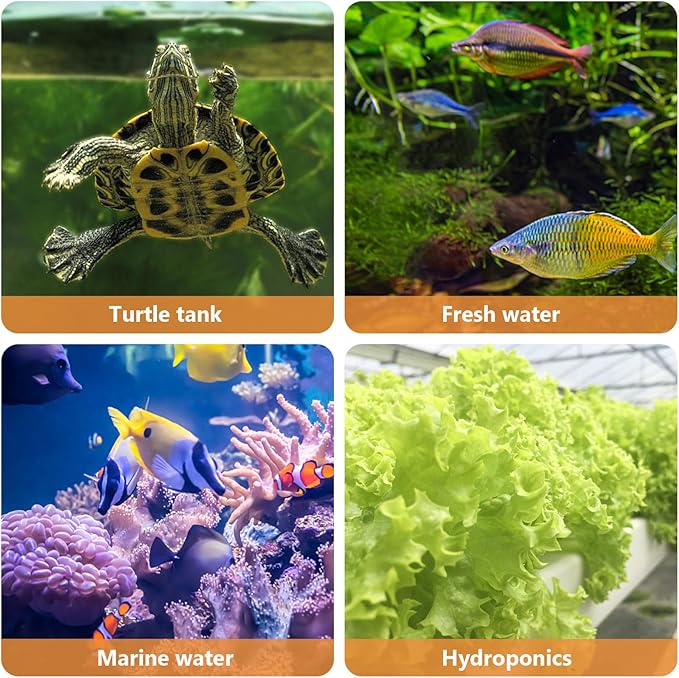 hygger Aquarium Heater, Submersible Fish Tank Heater with Over-Temperature Protection and Automatic Power-Off, Fish Heater with Digital Controller for Freshwater and Saltwater (1000W) hygger