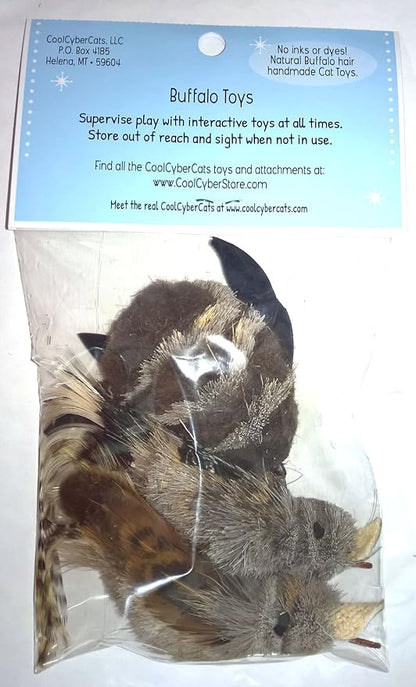 Bird and Bee Pack Refill/Attachment (Finch, Gila and Bee) - Fits Wildcat and Popular Bird and Mouse Type Wands/Poles - PAWPICO