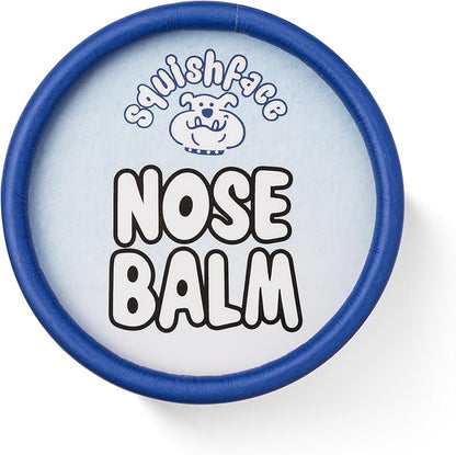 Squishface Nose Balm - Soothe & Protect Dry, Cracked Dog Snouts - Plant-Based, Lick-Safe Formulation to Aid in Relief of Hyperkeratosis - Great for All Breeds! (1.75 oz) Squishface
