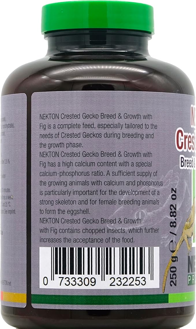 Nekton Crested Gecko Fig for Growth and Breeding 250g (8.82oz) NEKTON