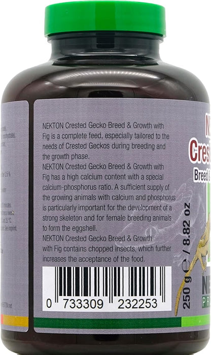 Nekton Crested Gecko Fig for Growth and Breeding 250g (8.82oz) NEKTON