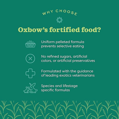 Oxbow Essentials Hamster Food and Gerbil Food - All Natural Hamster and Gerbil Food - 15 lb. OxbowAnimalHealth