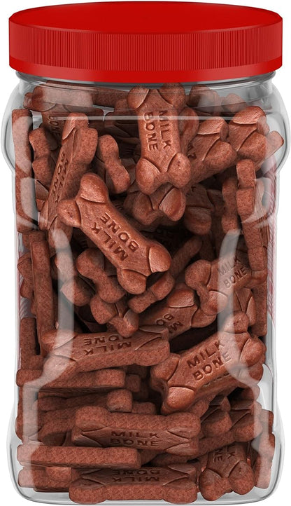 Milk-Bone Soft & Chewy Dog Treats Bundle: Beef & Filet Mignon Recipe 25 Ounce + Real Bacon 25 Ounce - PAWPICO
