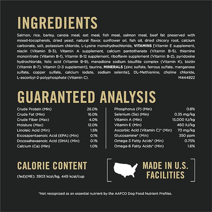 Purina Pro Plan Sensitive Skin and Stomach Dog Food Dry, Adult Salmon & Rice Formula, Digestive Health - 4 lb. Bag - PAWPICO