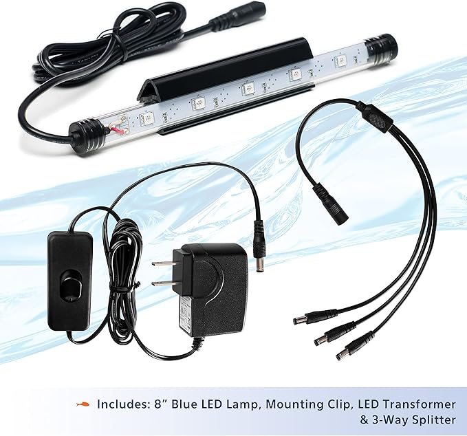 Aqueon Under Rim LED Accent Light One Size Aqueon