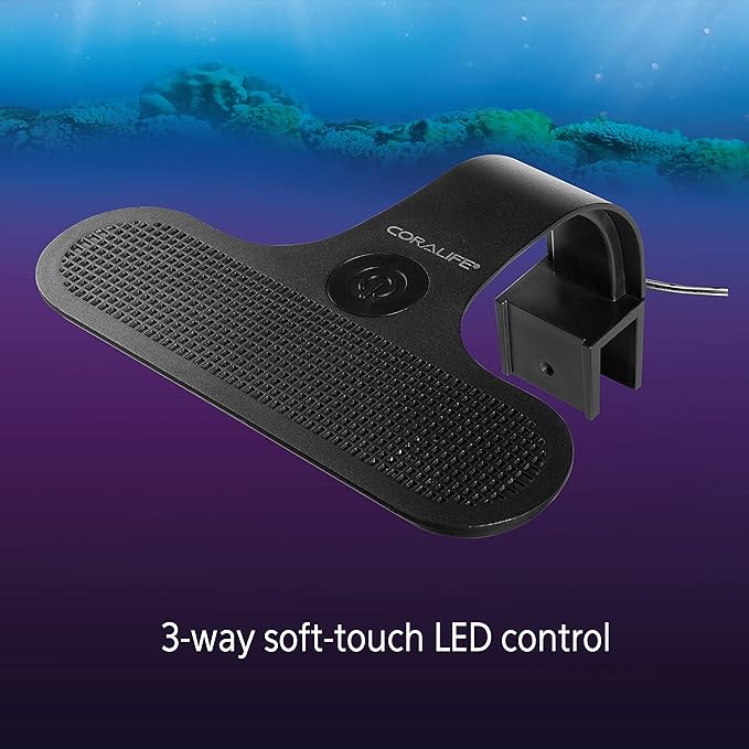 Coralife Aquarium Fish Tank Marine Salt Water Clip-On LED Light Coralife