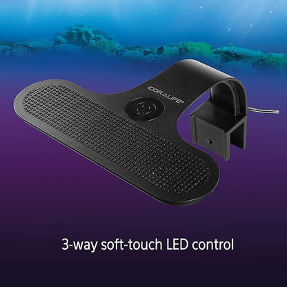 Coralife Aquarium Fish Tank Marine Salt Water Clip-On LED Light Coralife