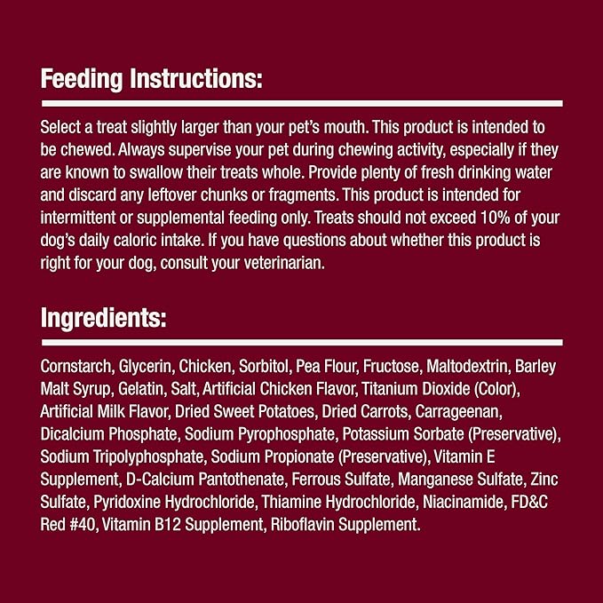 SmartBones SmartSticks, Treat Your Dog to a Rawhide-Free Chew Made With Real Chicken and Vegetables, 10 sticks - PAWPICO