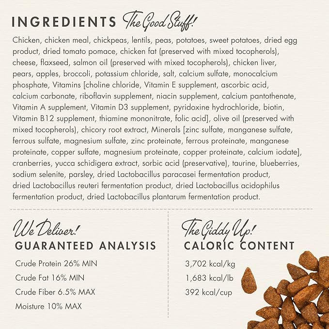 Fromm Four-Star Nutritionals Chicken au Frommage Dog Food - Premium Dry Dog Food - Chicken Recipe - 26 lb - PAWPICO