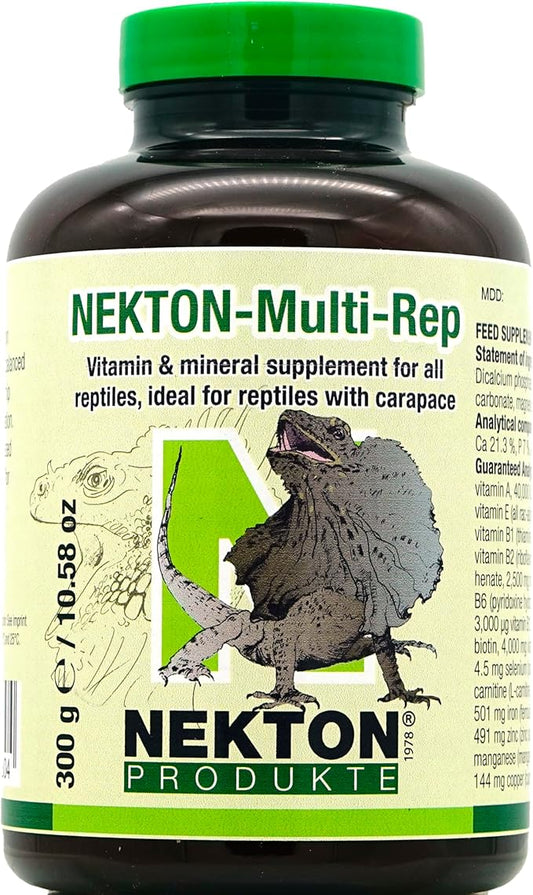 Nekton Multi-Rep Vitamin and Minerals for All Reptiles 300gm / 10.58oz NEKTON