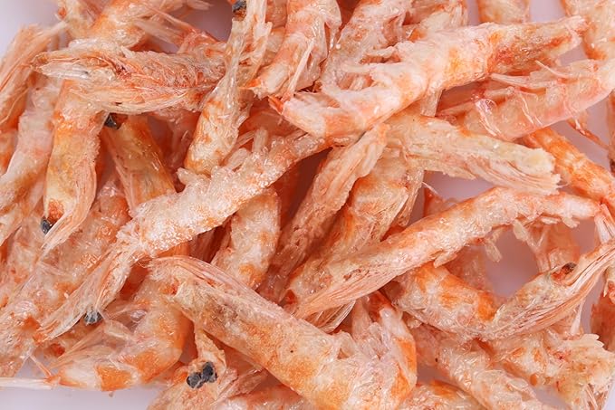 Premium Freeze-Dried Krill & Shrimp Mix - Ideal for Arowana, Koi, Tropical Cichlids, and Turtles - High-Protein Floating Aquarium Food (3000ml) toyuto